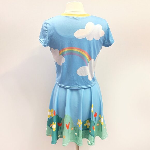 Kate Gabrielle sunny day dress and crop top set OOAK size Small - Picture 3 of 6